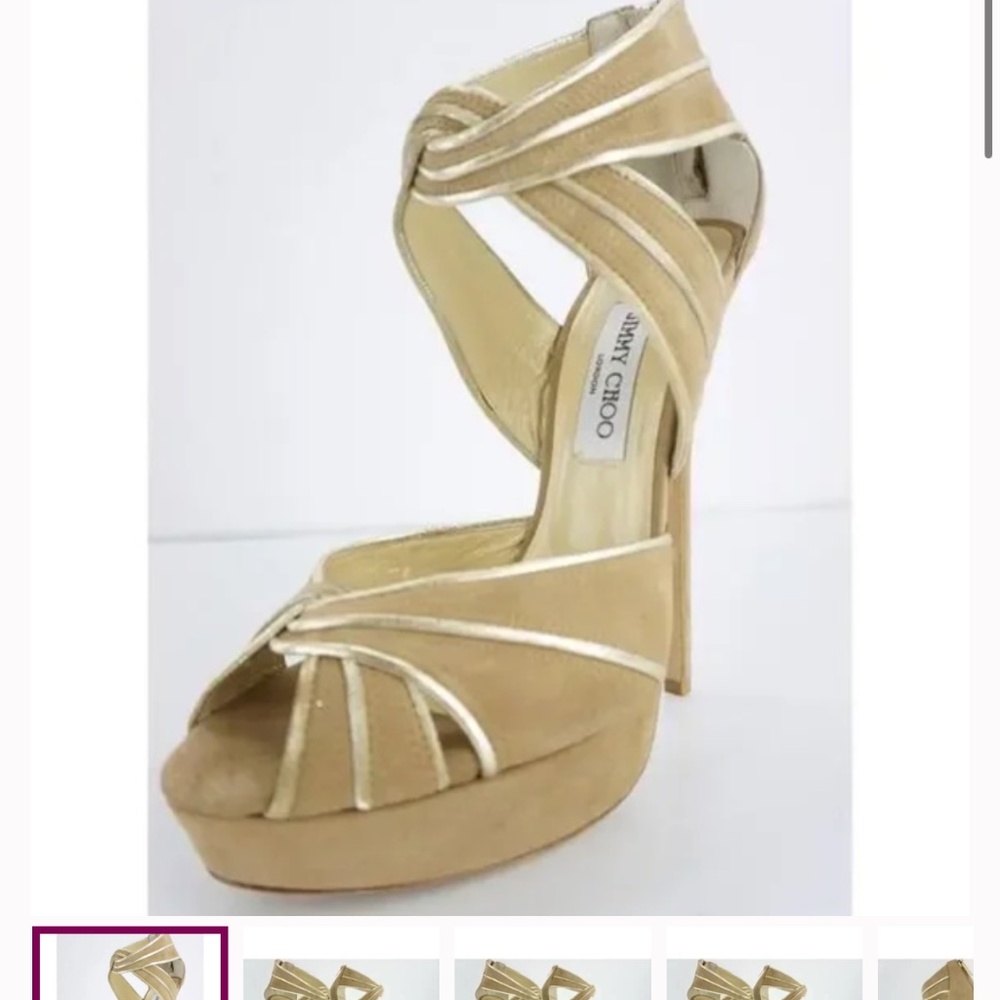 Jimmy choo platform heels